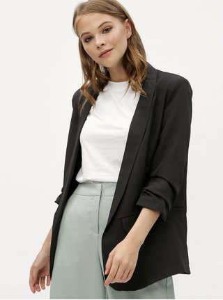 Černé sako s 3/4 rukávy Haily´s Livia