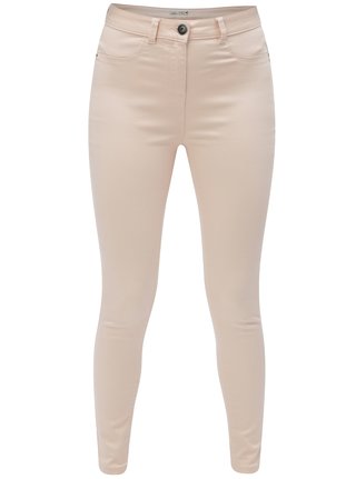 Světle růžové skinny džíny M&Co