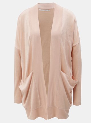 Cardigan roz cu buzunare ONLY Josephine