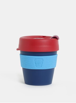 Červeno-modrý cestovný hrnček KeepCup Original Small