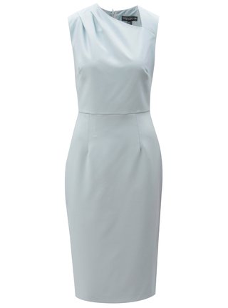 Rochie maxi teaca verde mentol cu decolteu asimetric Dorothy Perkins Tall