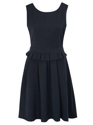 Rochie albastru inchis cu cordon Fever London Adriana
