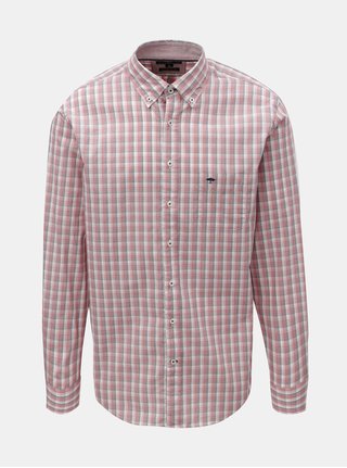 Camasa roz casual fit cu model Fynch-Hatton