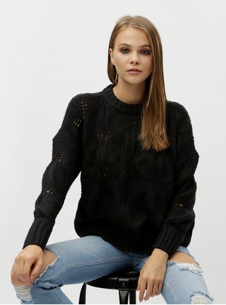 Pulover negru VERO MODA Bubo