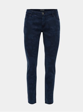 Tmavomodré dámske slim fit rifle Garcia Jeans