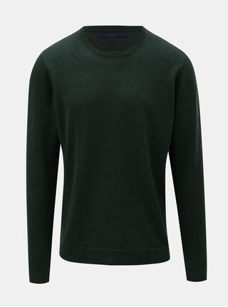 Tmavozelený vlnený sveter SUIT Clyde