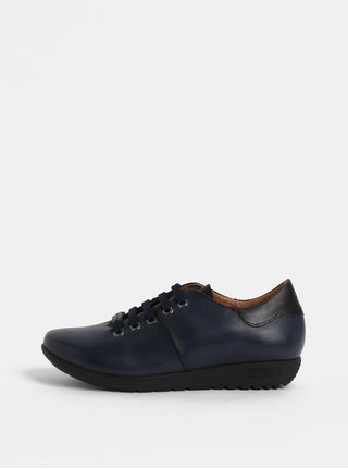 Tmavomodré kožené tenisky Pikolinos Blue