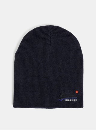 Caciula barbateasca albastru inchis Superdry