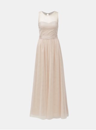 Rochie maxi roz cu coron Little Mistress