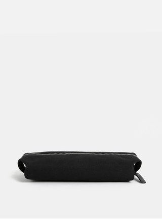 Čierny peračník s koženými detailmi Bellroy