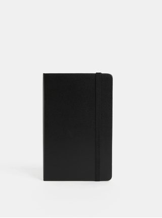 Čierny denný minidiár na rok 2019 so samolepkami Moleskine