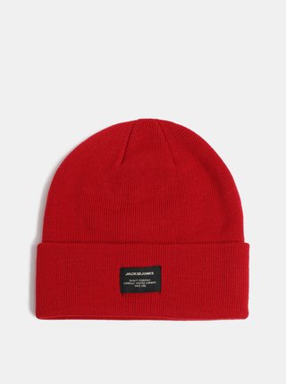 Caciula rosu impletita de iarna Jack & Jones DNA