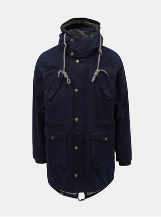 Tmavě modrá pánská zimní parka Ragwear
