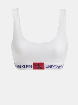 Biela podprsenka Calvin Klein Underwear