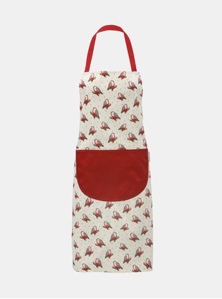 Sort de bucatarie crem cu motiv de Craciun Cooksmart Xmas