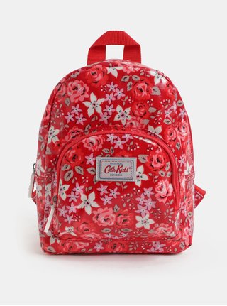 Červený holčičí květovaný batoh Cath Kidston