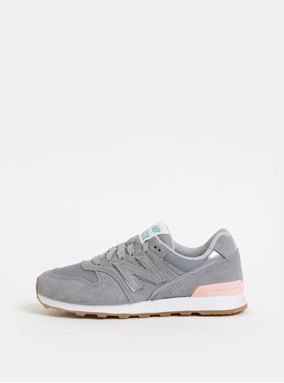 Šedé dámské semišové tenisky New Balance