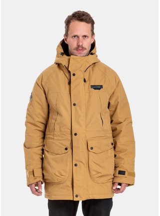 Geaca parka barbateasca mustar impermeabila de iarna NUGGET