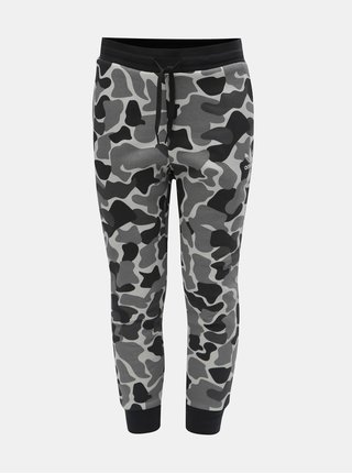 Šedé klučičí maskáčové tepláky adidas Originals