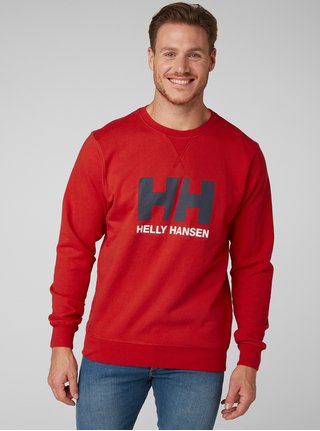 Bluza sport barbateasca rosie cu imprimeu HELLY HANSEN
