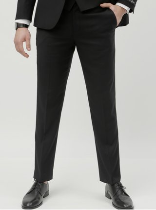 Pantaloni formali negri slim fit Burton Menswear London