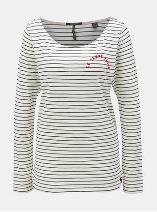 Čierno–biele pruhované tričko Scotch & Soda