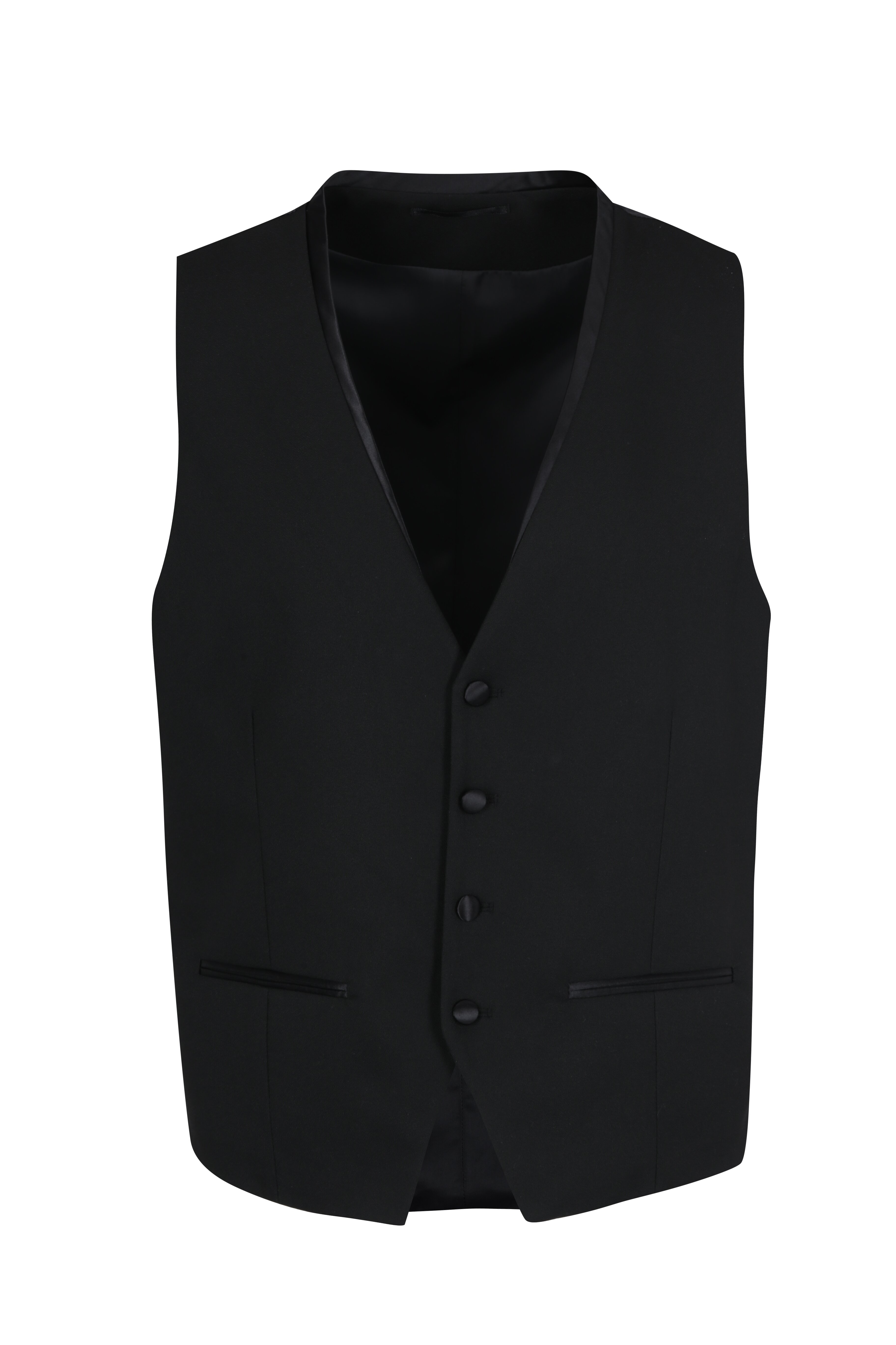 Černá vesta Selected Homme Done