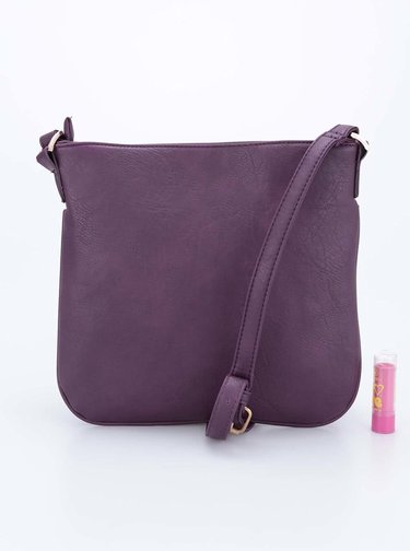 Fialová menší crossbody kabelka Kangol