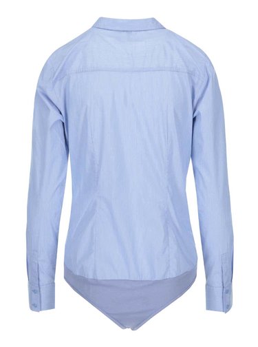 Modrá pruhovaná body košile VERO MODA Lady