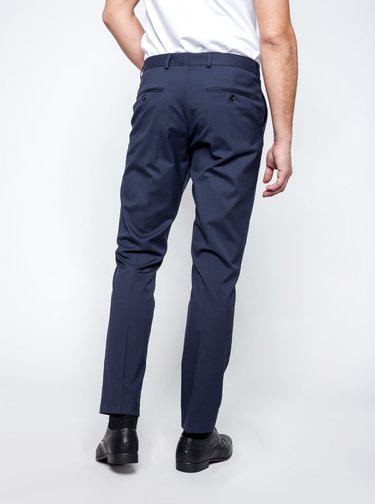 Pantaloni bleumarin de costum - Selected Homme Newone