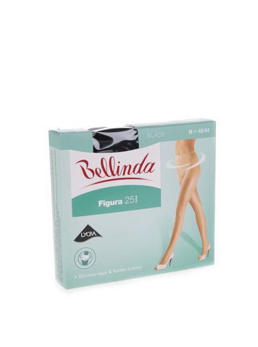Čierne pančuchové nohavice Bellinda Figura 25 DEN