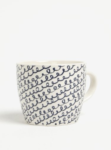 Cana albastru & crem deschis cu print - Disaster Yoo Hoo Whoop