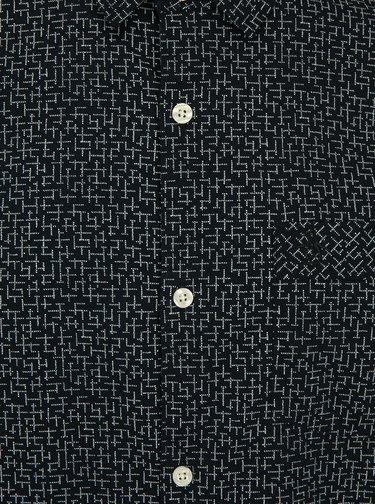 Tmavomodrá vzorovaná košeľa Original Penguin Polin