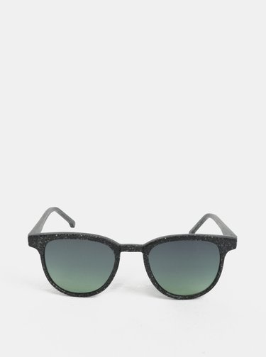 Ochelari de soare unisex gri inchis Komono Winston