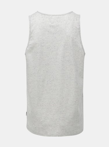 Svetlosivé melírované basic tielko Burton Menswear London