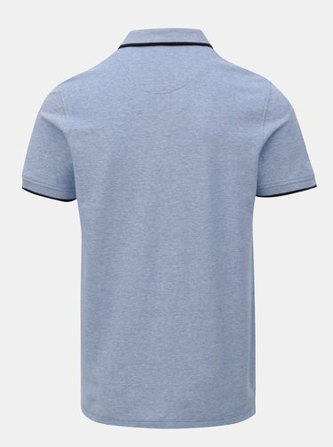 Tricou polo albastru deschis Jack & Jones Paulos