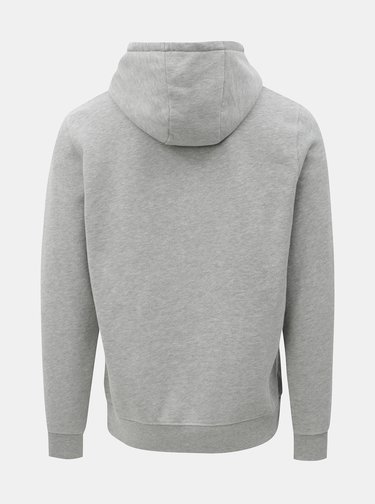 Šedá classic fit mikina s kapucí Hackett London