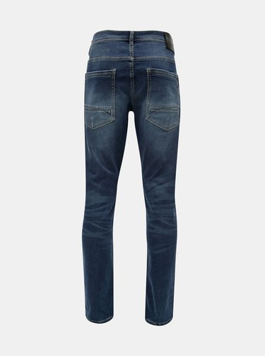 Modré pánske tapered fit rifle Garcia Jeans