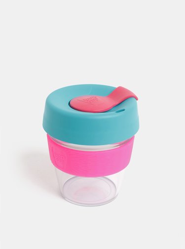 Růžovo-modrý cestovní hrnek KeepCup Original small 227 ml