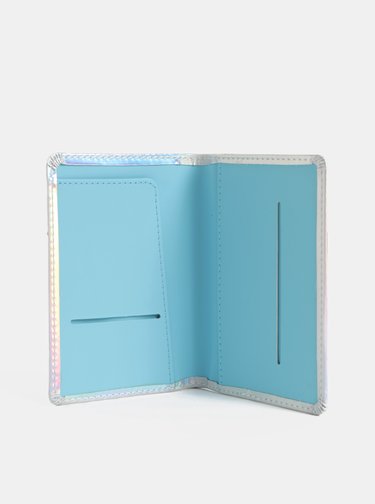 Coperta argintie pentru pasaport Chronicle Cosmos