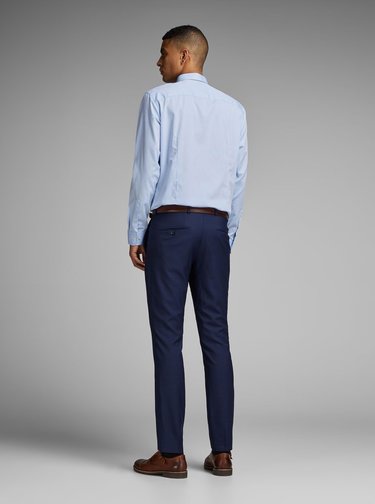Camasa slim fit bleu pentru barbati - Jack & Jones Non