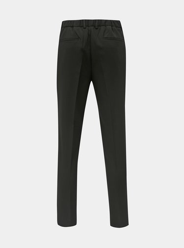 Černé tapered fit kalhoty Selected Homme Paul
