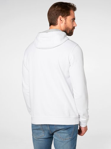 Bílá pánská mikina s potiskem HELLY HANSEN