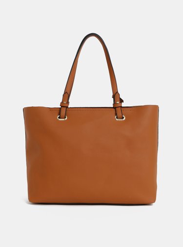 Hnedý shopper s puzdrom 2v1 Gionni Shelly