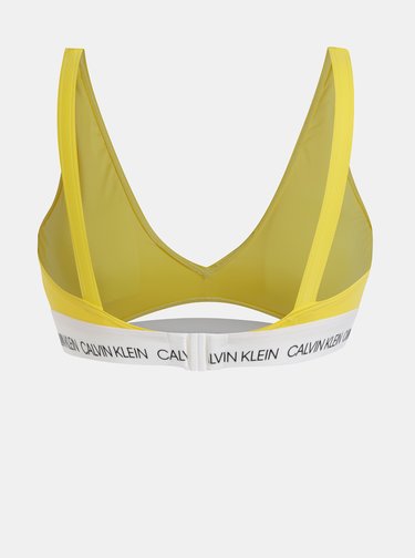 Sutien de baie galben de dama Calvin Klein Underwear