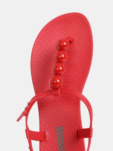 Červené sandále Ipanema Charm