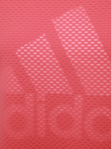 Růžové šaty adidas Performance