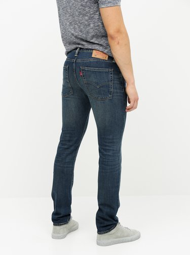 Modré pánske skinny fit rifle Levi's® 510