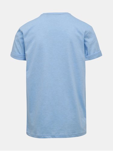 Modré žíhané basic tričko s výšivkou Mr. Sailor