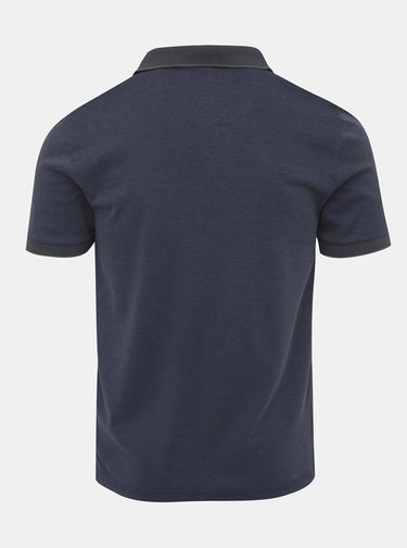 Tmavě modré polo tričko Feedback